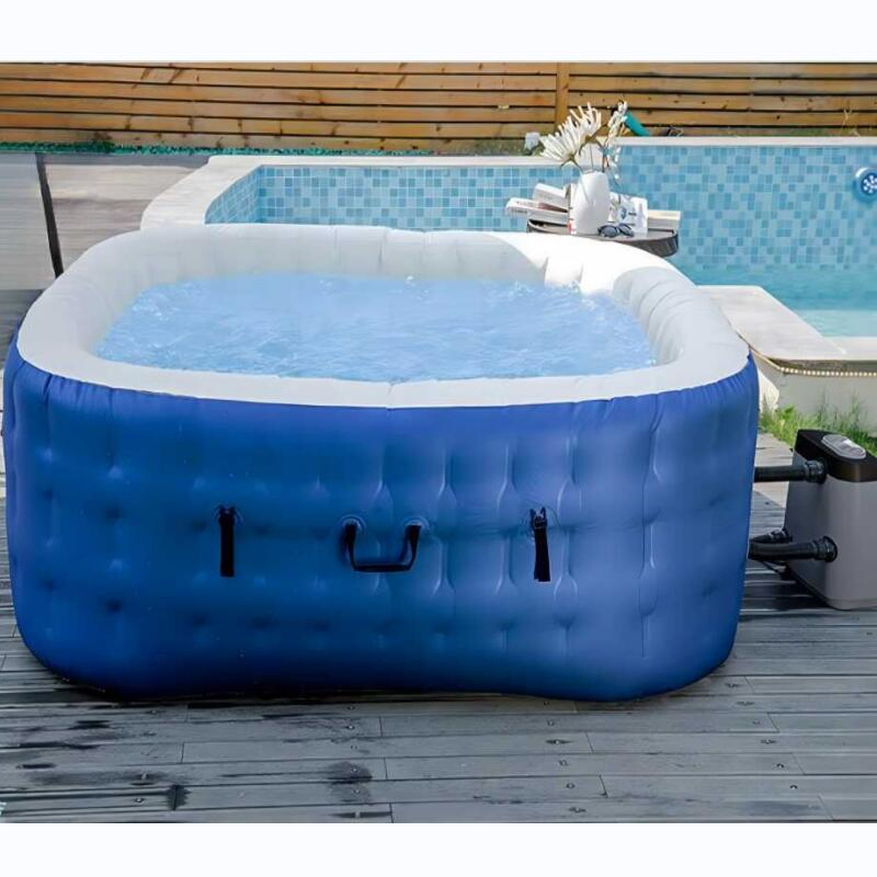 Надувной СПА-бассейн на 4-5 человек с пузырьковыми форсунками