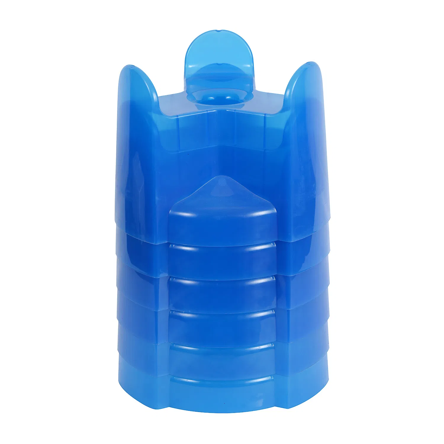 Plastic Water Bottle Shelf Rack Cradle Holder Bottle Space Saver Stand (HBC-S)