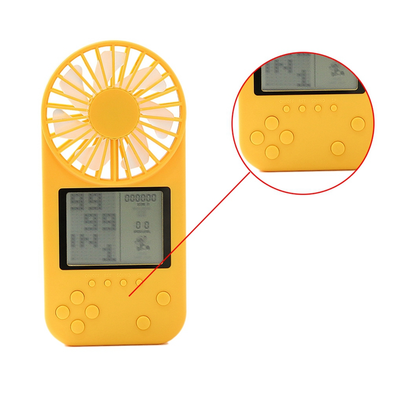 Handheld Game Console Fan USB Mini Rechargeable Small Fan Mute Hanging Neck Fan Game Console