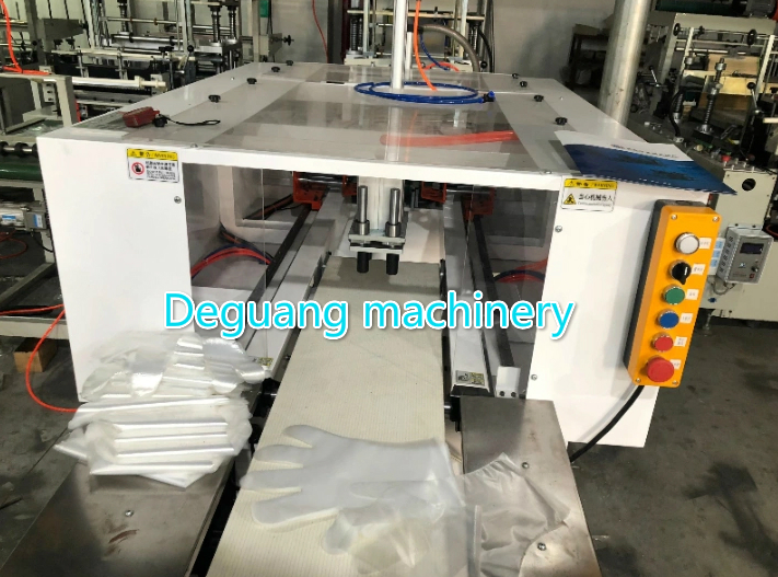 Automatic Disposable Double Layer Plastic Glove Making Machine