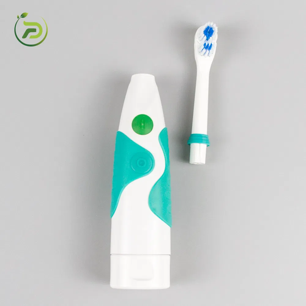 New Portable Carry Travel Electric Waterproof Battery Toothbrush Sonic Rotating Toothbrush