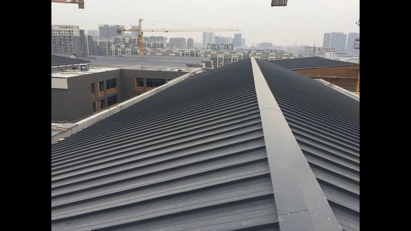Metal Standing Seam Roofing, Facade, Cladding System for Convention & Exhibition Centre