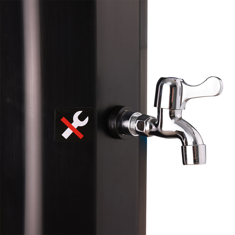 20L Round Curved Pool Shower Column PVC Solar Outdoor Beach Complete Shower Column for Pool Area