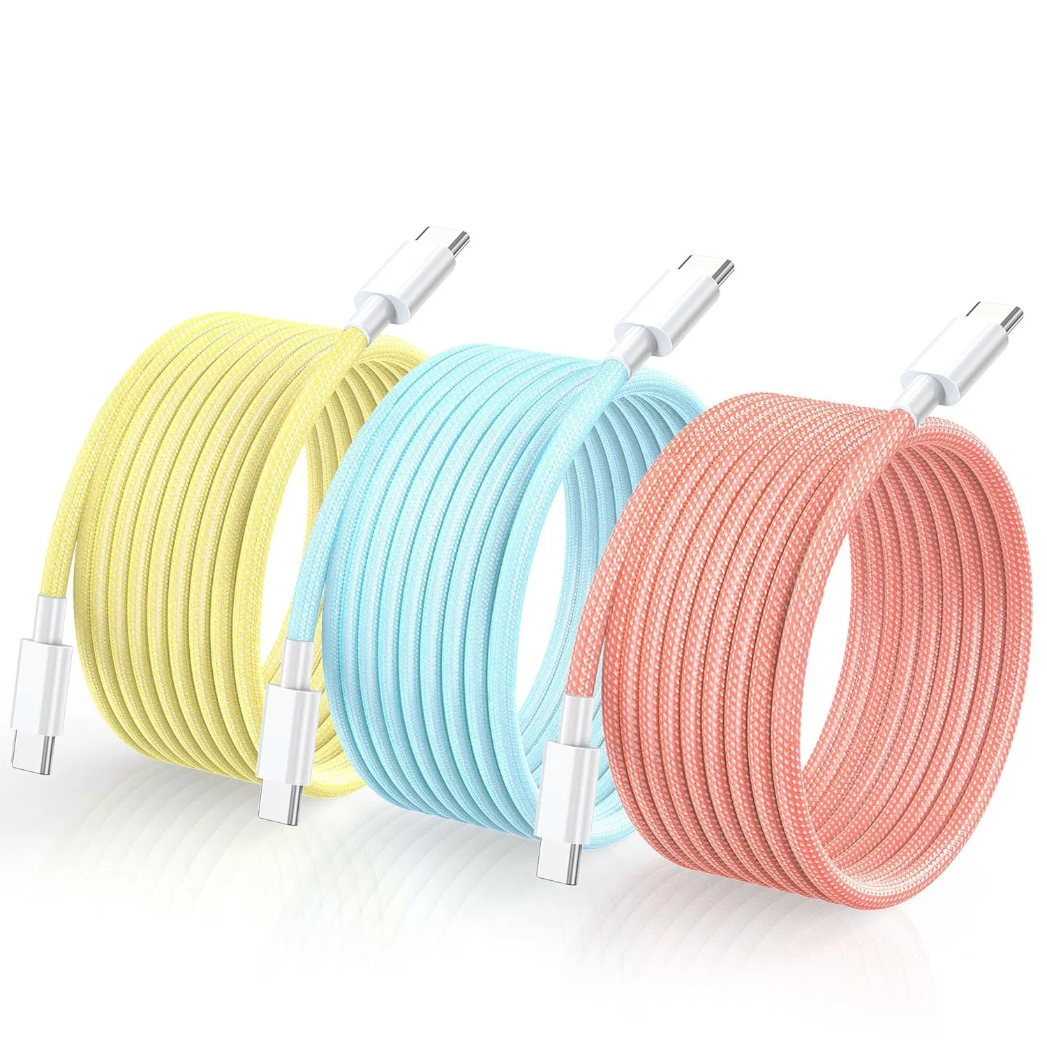 Нейлоновый кабель Lightning/USB-C для iPhone