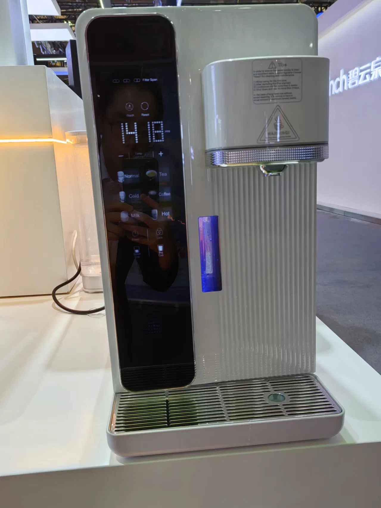 Korea Design Hydrogen Water Purifier Hot Cold Water Dispenser Reverse Osmosis Water Filter System