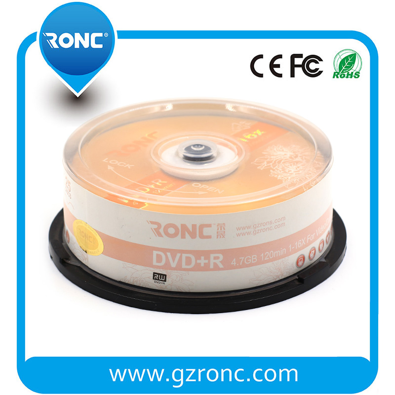 DVD-R диски 4.7GB, 16x, Grade A+ (50 шт.)