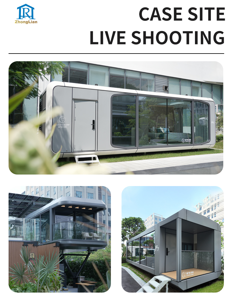 Modern China Factory Made Modular Mobile Prefabricated Space Capsule Vessel House