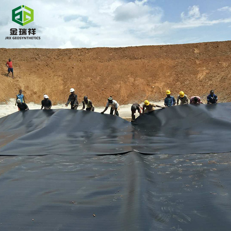 Dam Lining Plastic Liners 1.0 mm (40 Mil) Smooth HDPE Geomembrane for Dam Liner