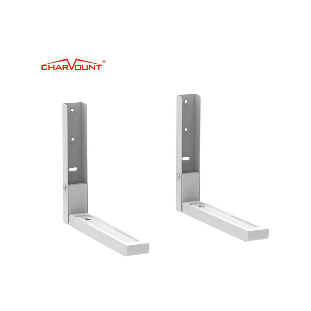 Universal Wall-Mounted Microwave Brackets and Arms Extend Foldable Brackets
