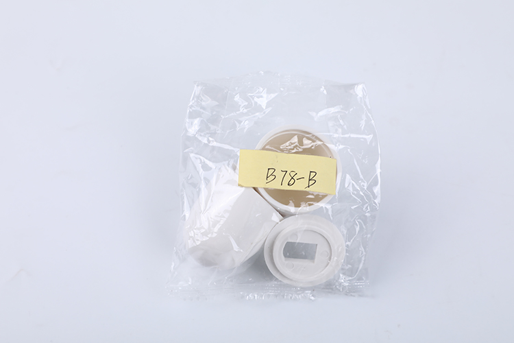 Universal Plastic Round Toilet Push-on Bolt Caps - 2 Pack