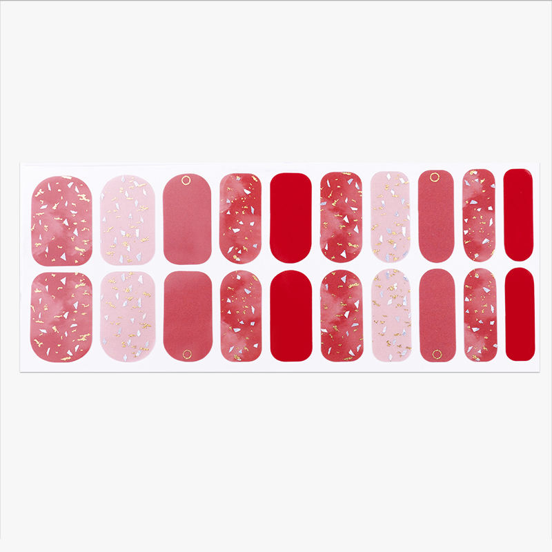 Christmas Design Gel Nail Wraps New Design Gel Nail Stickers