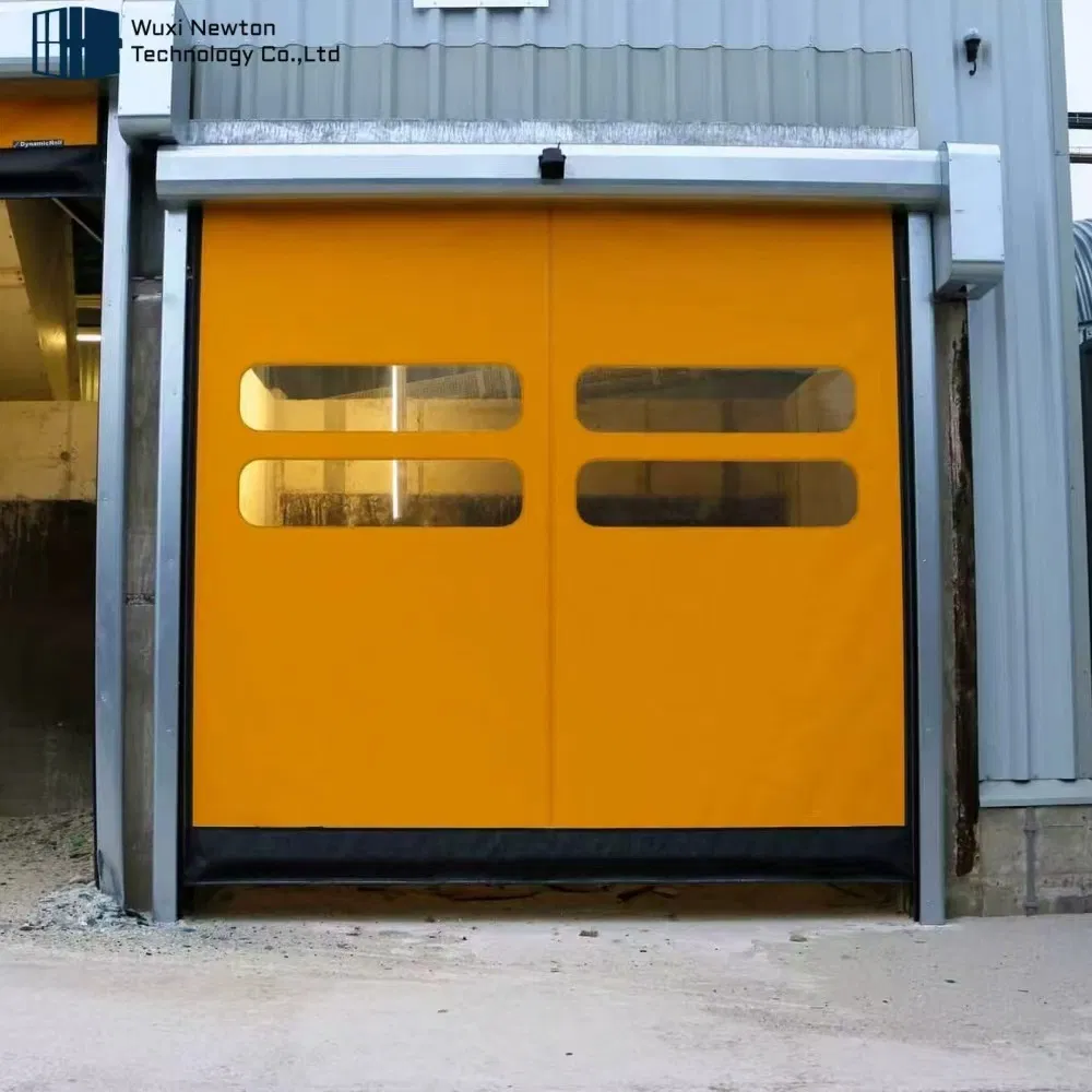 Anti-Collision Self Repairing Automatic Insulated PVC Zipper Doors for Clean Room