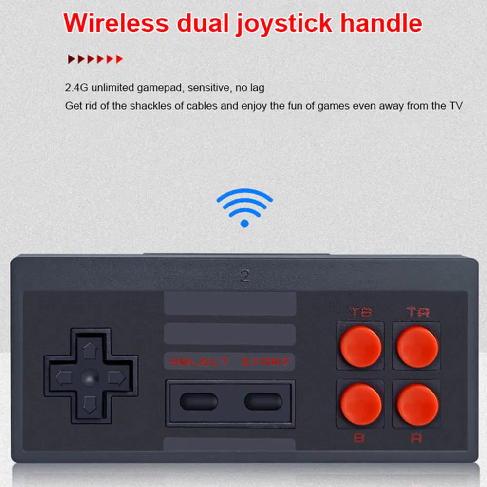 Портативная игровая консоль Retro Box с 2000 игр, 4K