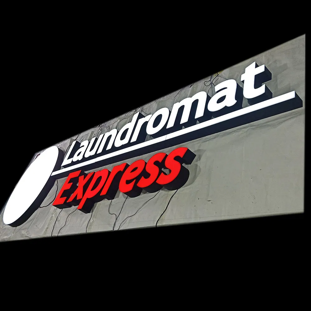 Custom Made Advertising LED Frontlit Channel Letter Signs for Business