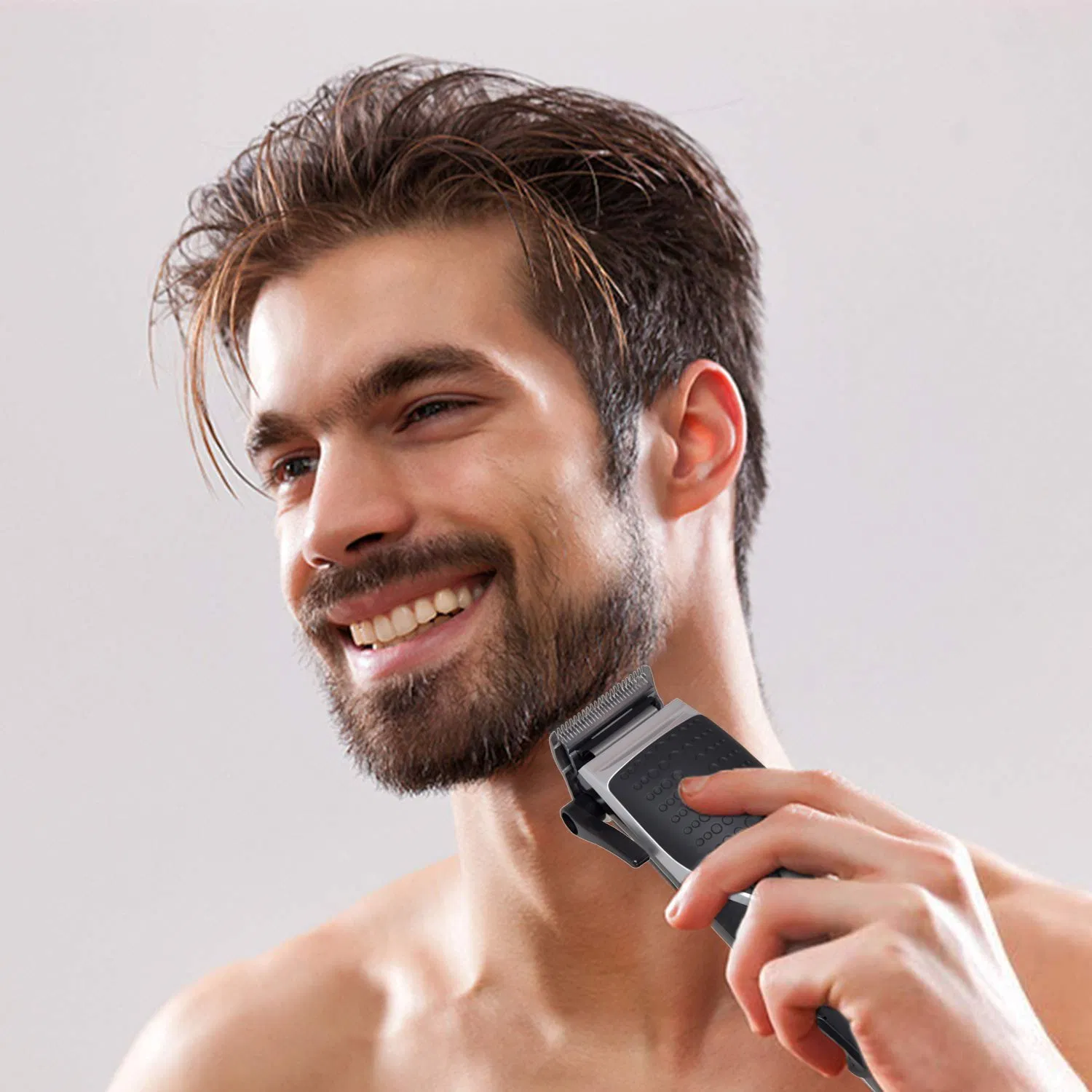 Salon AC Adjustable Blade-Lever Electric Hair Trimmer Clipper