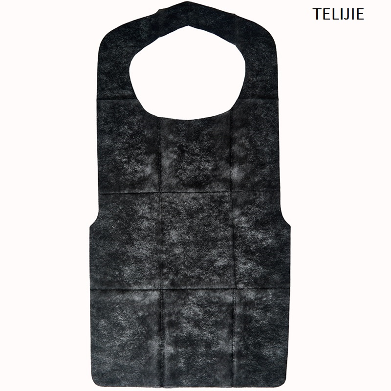 Oilproof Disposable SMS PP Nonwoven Bibs One Time Use