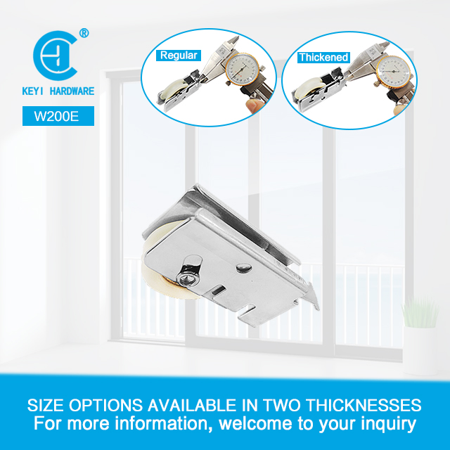 Sliding Hanging Window Door Bottom White Nylon Roller