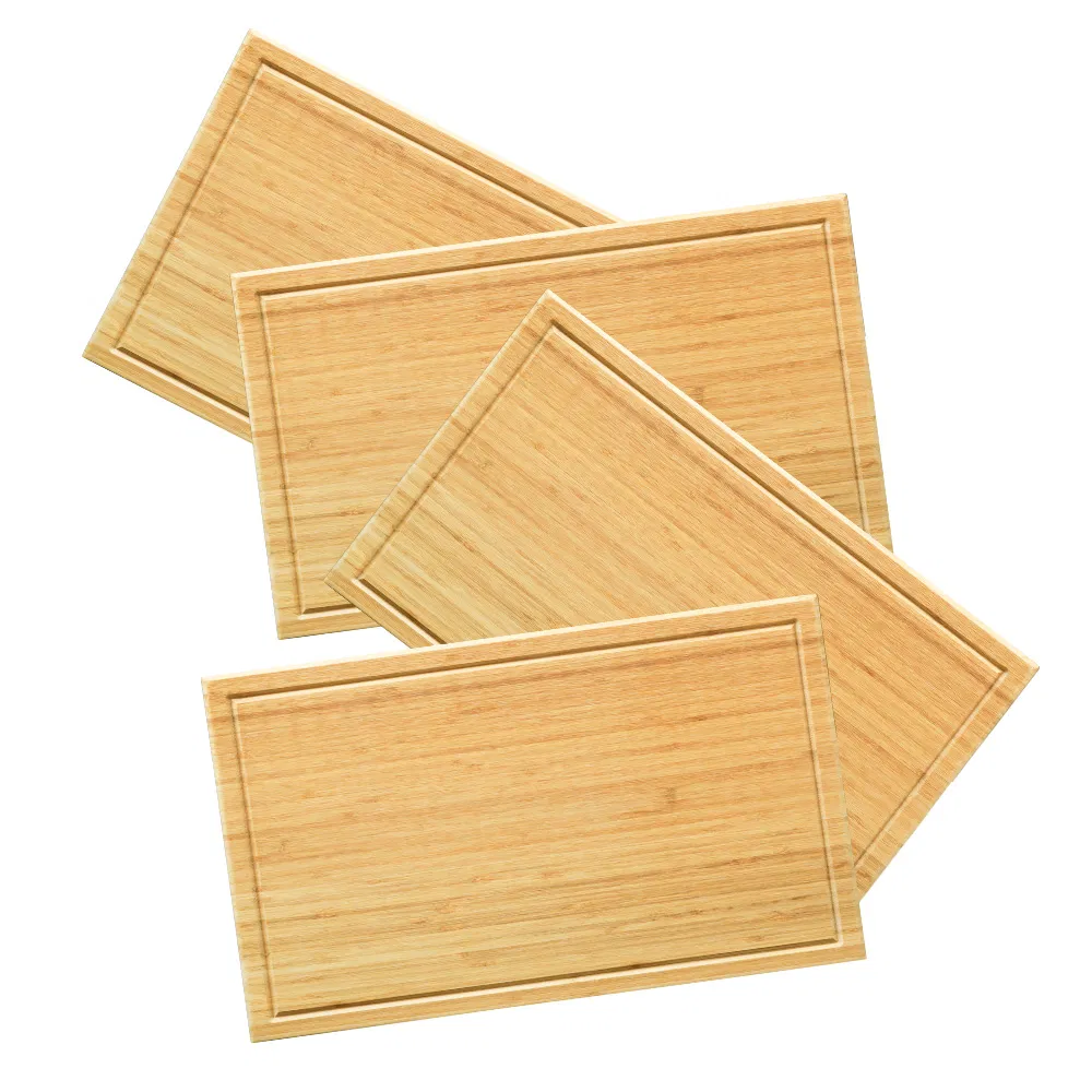 Экологичная бамбуковая разделочная доска для кухни