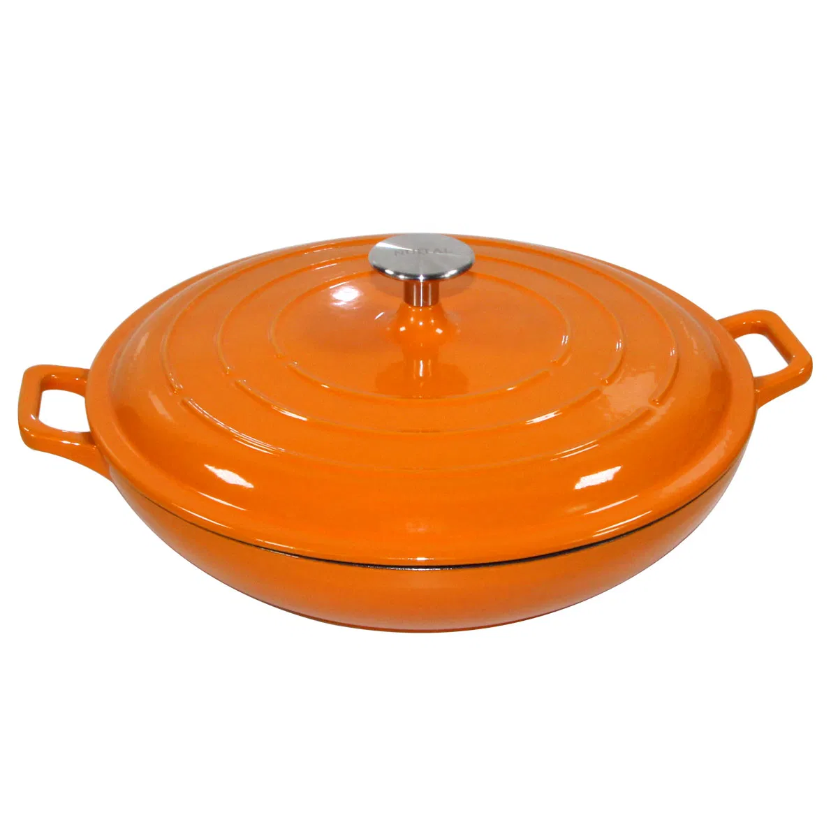 Чугунная эмалированная жаровня Dutch Oven 4.9 кварт