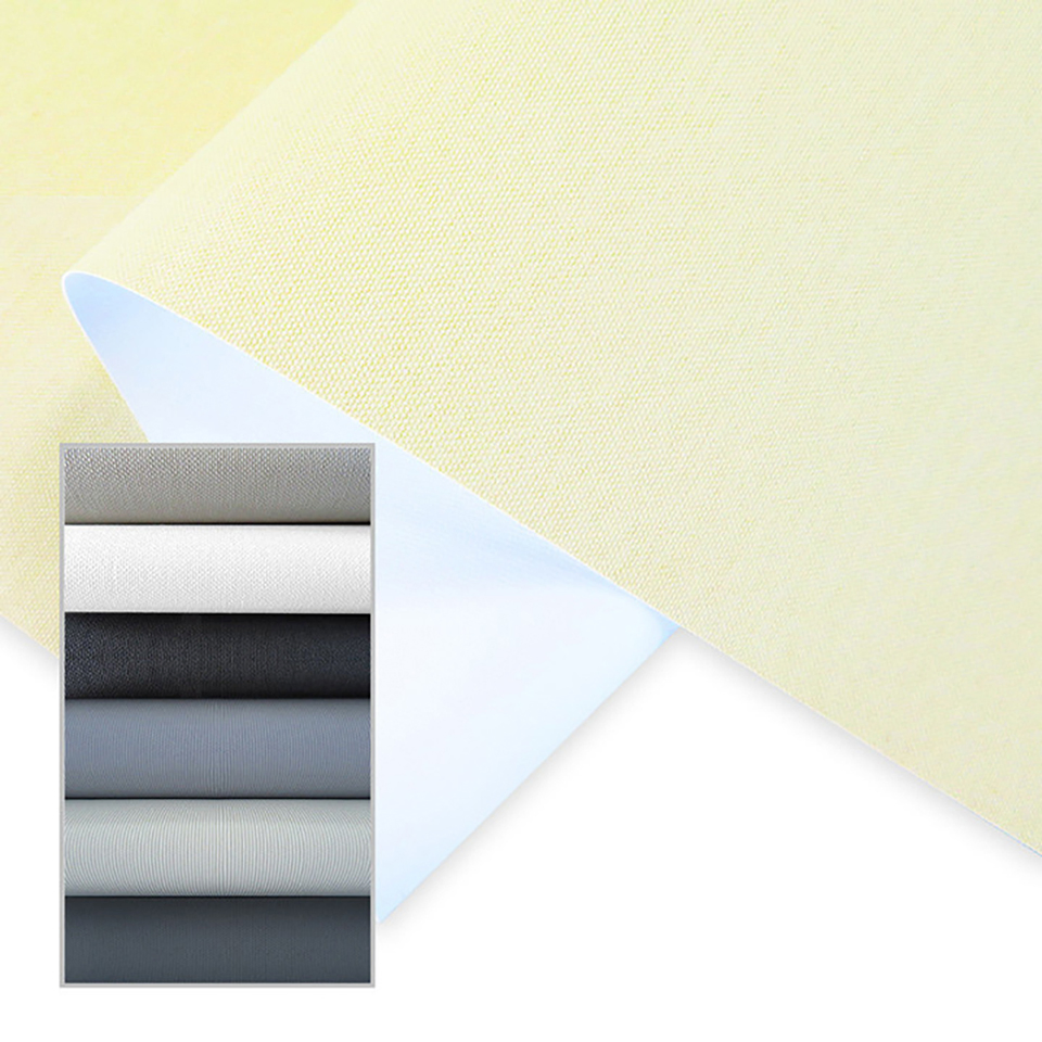 Polyester Blackout Windows Roller PVC Vertical Material Shades Shadow Fabric for Blinds