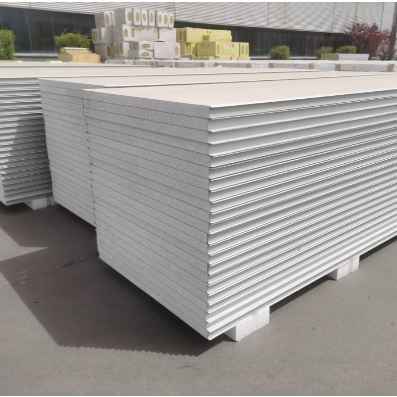 Industrial EPS/PU/PIR/Rock Wool/Glass Wool Sandwich Panel Factory Price Insulation Wall and Roof Sandwich Panel
