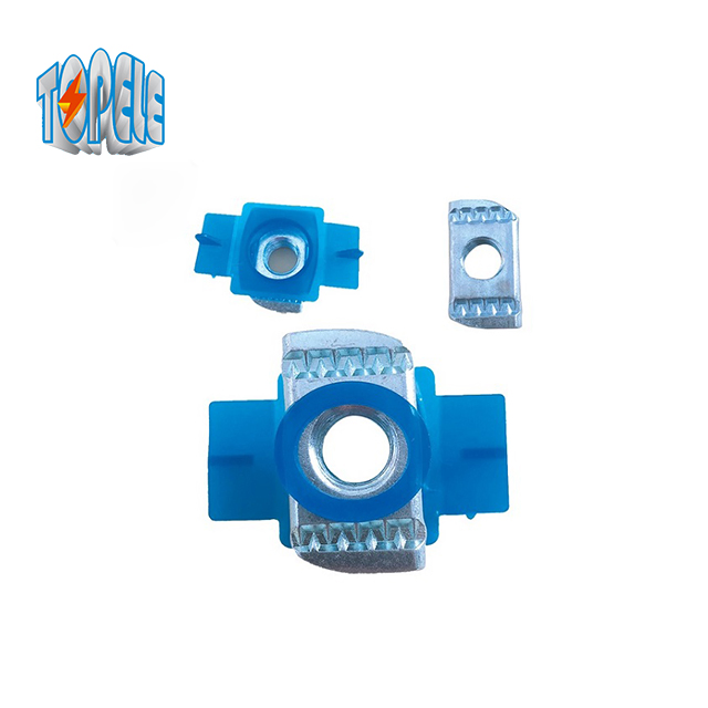 Stainless Steel/Carbon Steel/Zinc Plated Strut Nut/Channel Nut/Spring Nut with Plastic Wing for Solar Energy Mount System