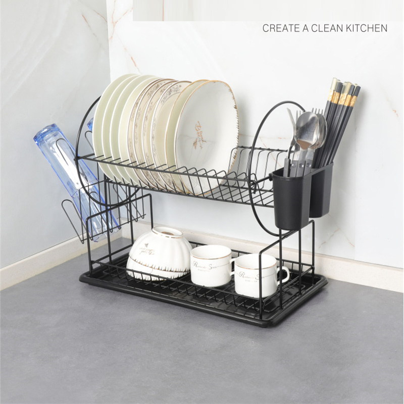 Складная сушилка для посуды на кухонную столешницу