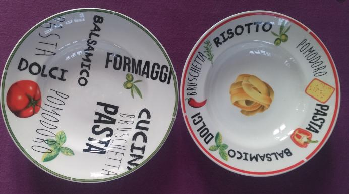 10.5 Inch Pasta Plate Porcelain Ceramics Stoneware Hotelporcelain Tableware