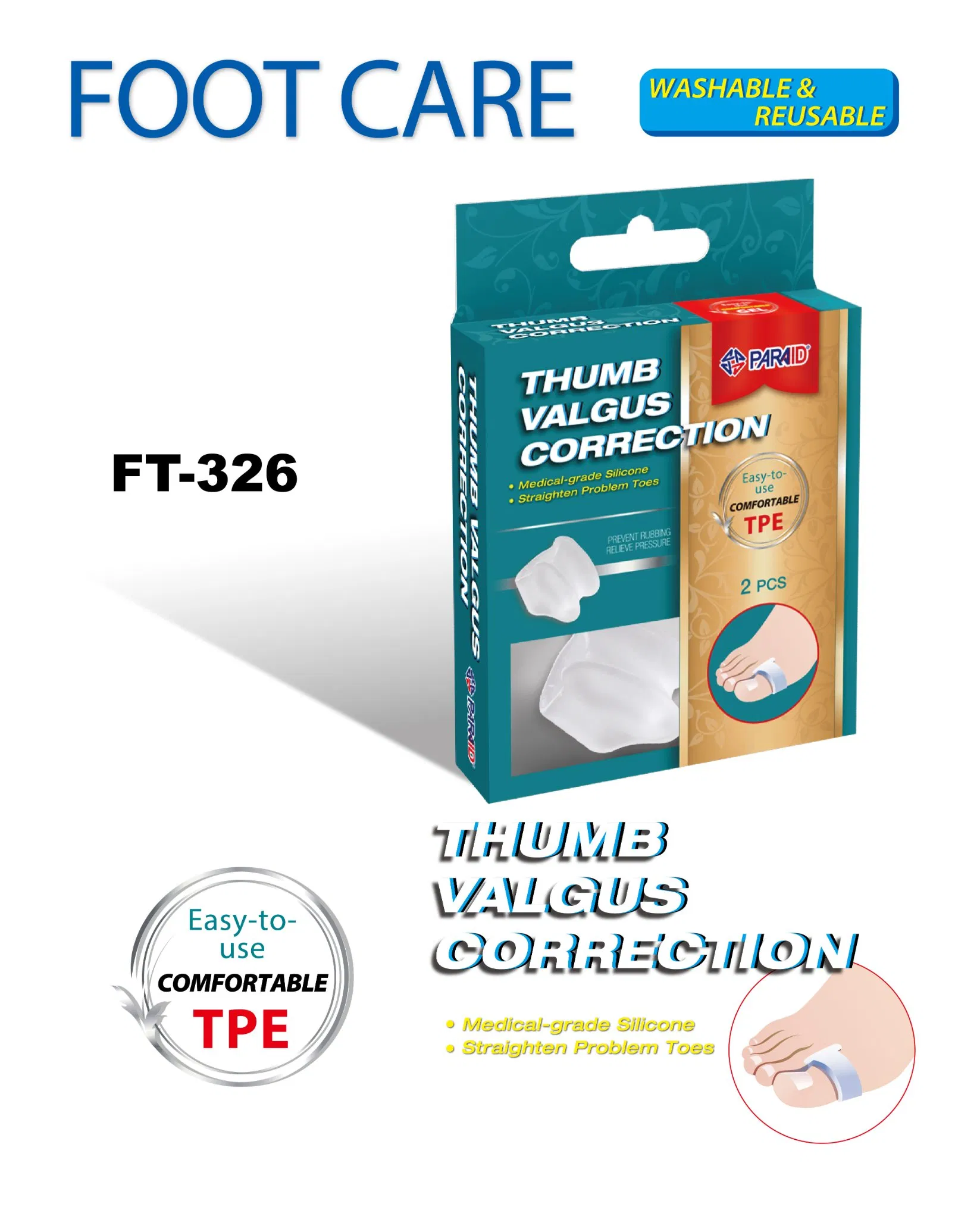 Adjustable Foot Care Thumb Valgus Toe Corrector