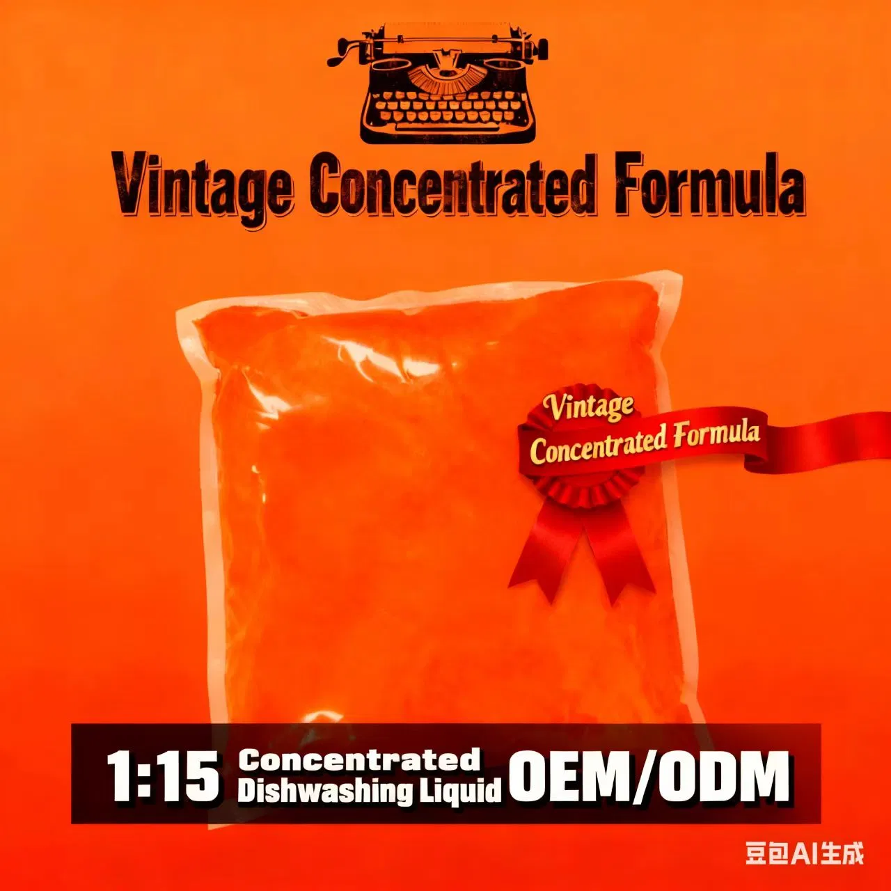 1: 15 Dilution Concentrated Dishwashing Liquid - OEM/ODM Processing From Manufacturer