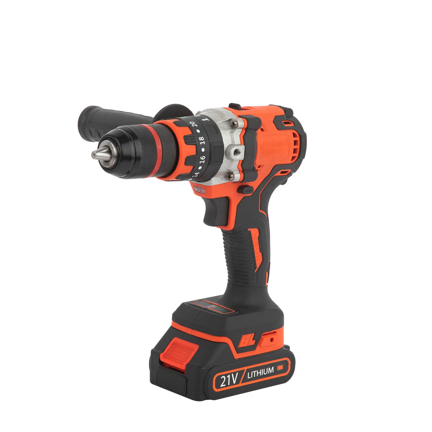 Профессиональный бесщеточный шуруповерт 21В с патроном 13мм