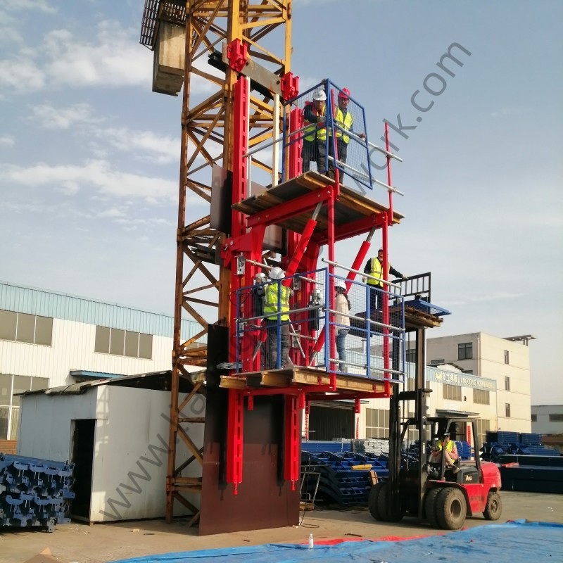 China Manufacturer Steel Hydraulic Self-Climbing Concrete Formwork for Wall