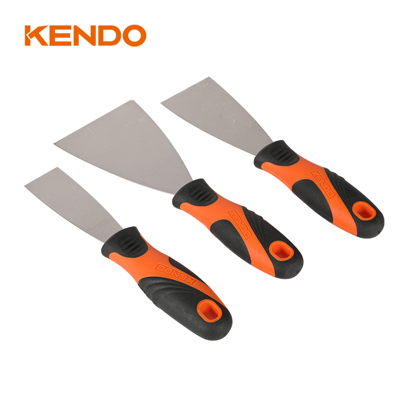 Kendo 3PC Scraper Set Suitable for Tiling and Plastering Applications