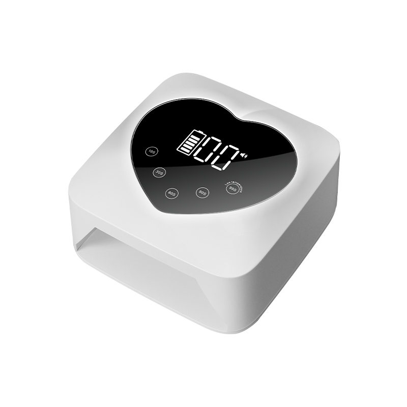Powerful 72W Rechargeable Cordless UV Nail Lamp with Large Capacity Battery for Long Time Use