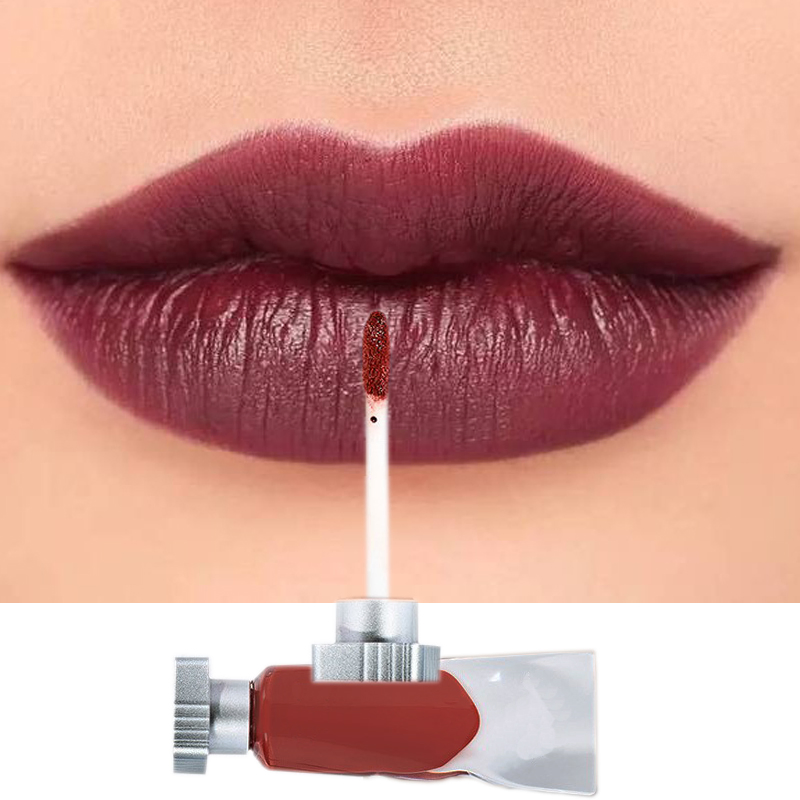 OEM Small Ice Lip Glaze Nonstick Glass Velvet Matte Lip Gloss Liquid Lipstick