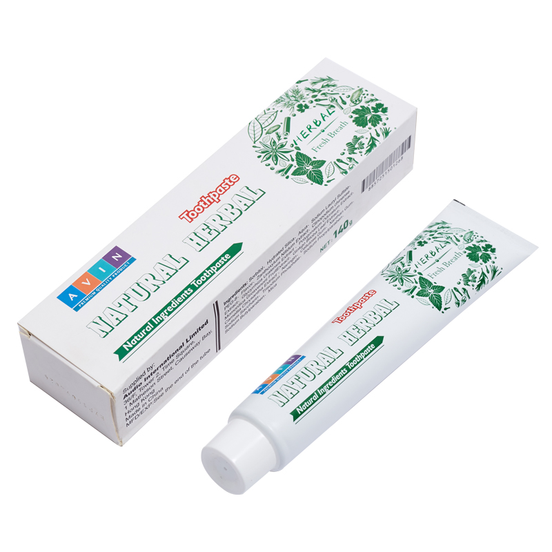 Wholesale Custom Private Label Fluoride Free Fresh Breath Natural Herbal Toothpaste Manufacturer