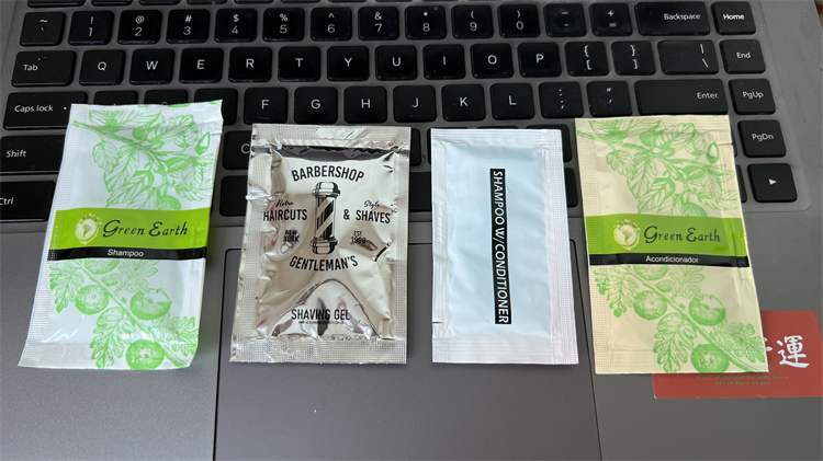 Biodegradable Hotel Shampoo Sachet 10ml/10ml Hotel Disposable Shampoo in Sachet