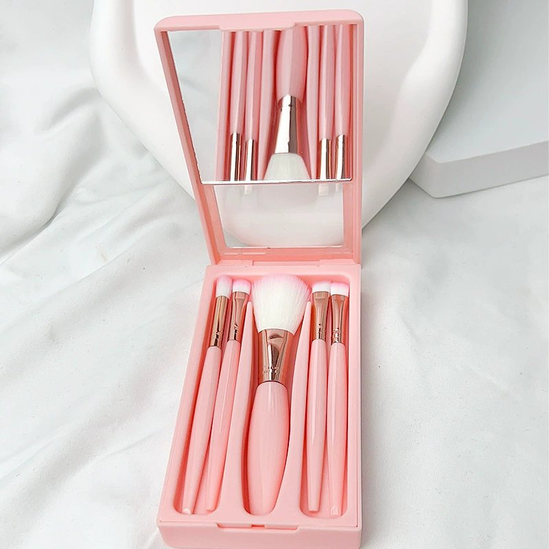 Professional Travel Makeup Brush Set Private Custom Compact Foundation Concealer Brushes