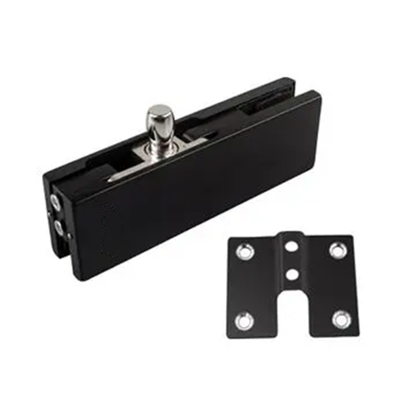 Patch Fittings Glass Door Patch Lock with Wall Fixing Plate