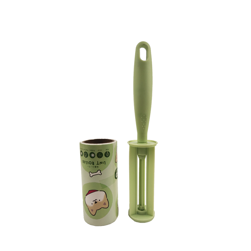 Adhesive Tear Paper Sticky Lint Roller for Clothes Pet Hair Remover Cleaning