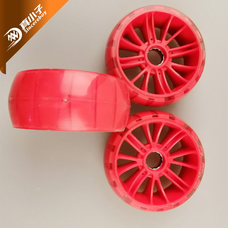 PU Flashing Wheel 115*50mm 83A-85A for Scooter