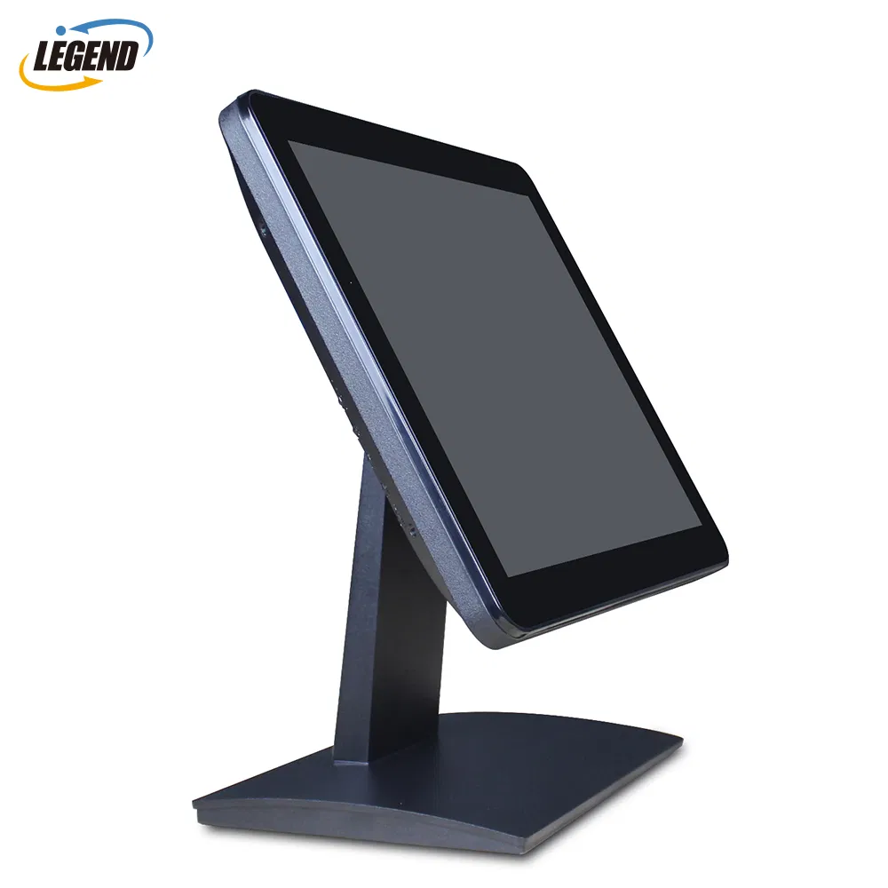 Affordable 15-Inch LCD Touch Screen Monitor with Metal Base