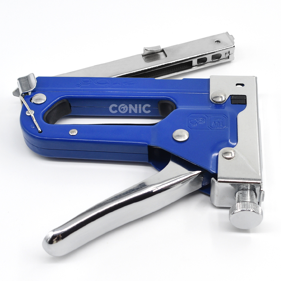 Multi-Function Manual Stapler Nail Tack Roof Decorative Hand Metal Staple Gun