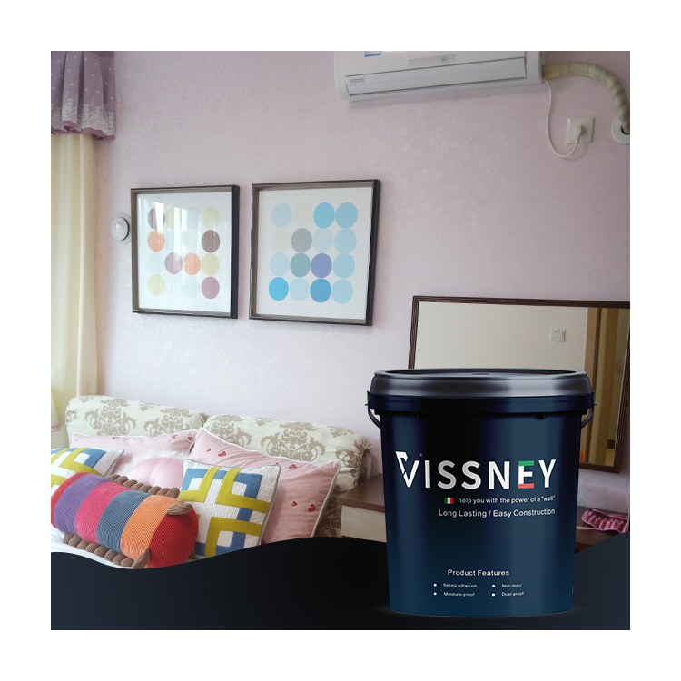 Interior Wall Coating Manufacturer Velvet Paint Acrylic Emulsion Brush Paint Construction Material