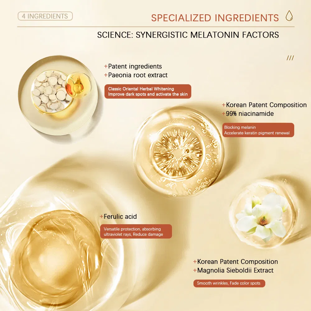 100% High Concentration Vitamin C Brightening Beautifying Essence Set