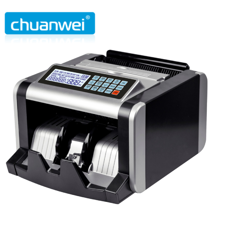 Al-1600 Bank Grade Money Counting Machine Banknote Counter Automatic Bill Counter