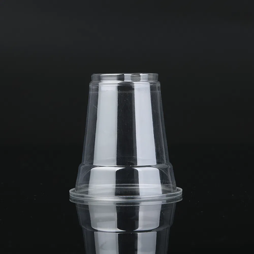 12oz 16oz 20oz 24oz Compostable Clear Cups Disposable Iced Coffee Cups with Lids Biodegradable Cold Drinking Tools