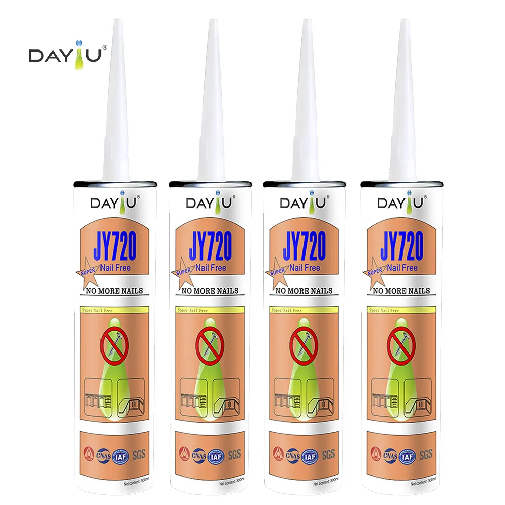 Multipurpose Synthetic Various Substrates with Heat and Water Resistance Liquid Nail Adhesive