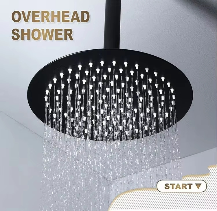 Stainless Steel Square Round Shower Head