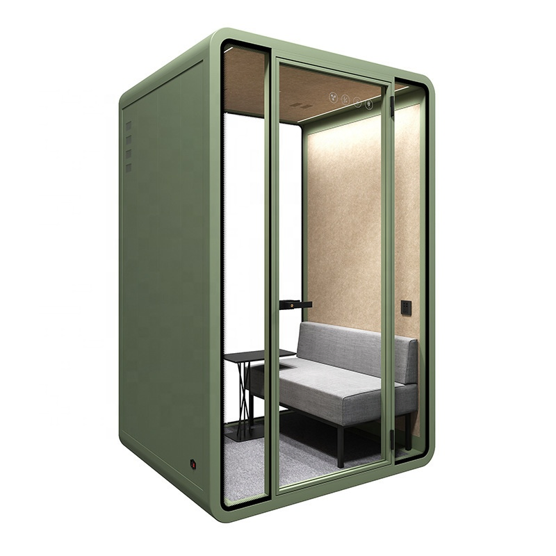 Jinghuan Professional Office Pods Workplace Noise Reduction Device Telephone Booth Soundproof Cabin